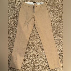 Banana republic sloan slacks size 0 brown khaki